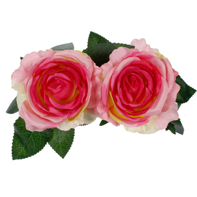 Fantasías Miguel Art.4565 Bush Grande Rosas Finas X7 43cm 1pz