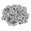 Fantasías Miguel Art.4605 Piedra Acrílico Flor 25mm 50pz Cristal