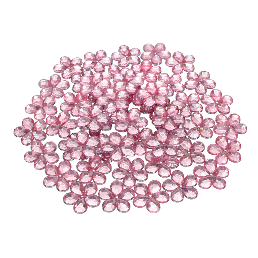 Art.4605 Piedra Acrílico Flor 25mm 50pz