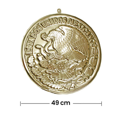 Fantasías Miguel Art.4656 Escudo Termoformado Águila 49cm 1pz