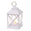 Fantasías Miguel Art.5006 Quinque Plástico Con Vela Led   (Incluye 1 bateria reemplazable) 11.5x7x7cm 1pz Blanco