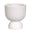 Fantasías Miguel Art.5008 Base Cerámica Redonda 9.5x8.5cm 1pz Blanco