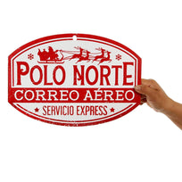 Art.5227 Letrero Correo Vintage Grande 21x30cm 1pz