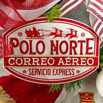 Art.5227 Letrero Correo Vintage Grande 21x30cm 1pz