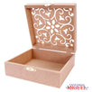 Fantasías Miguel Art.5242 Caja Flor Cuadrada Con Broche 6.3X16.2X16.7cm 1pz