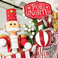 Art.5252 Letrero Polo Norte Color 34x25cm 1pz