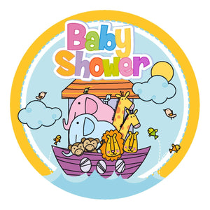 Art.5477 Calcomanía Redonda Baby Shower