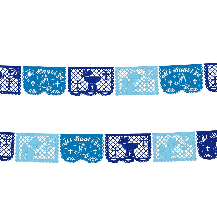 Art.5899 Guía Papel Picado Mi Bautizo