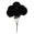 Fantasías Miguel Art.6083 Ramo Especial Clavel Chico x6 37cm 1pz Negro
