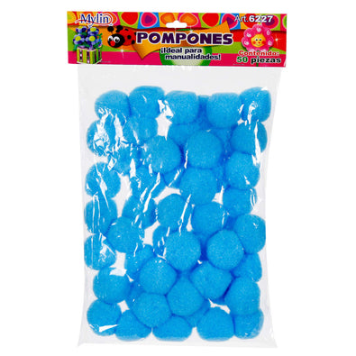 Fantasías Miguel Art.6227 Pom Poms 38mm 50pz