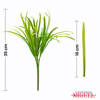 Art.6311 Planta Hojas Mini  Fina x3 35cm 1pz