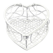 Art.6357 Cajita Corazón De Alambre
