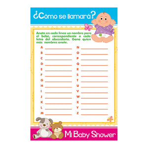 Art.6429 Juegos Baby Shower-Llamará