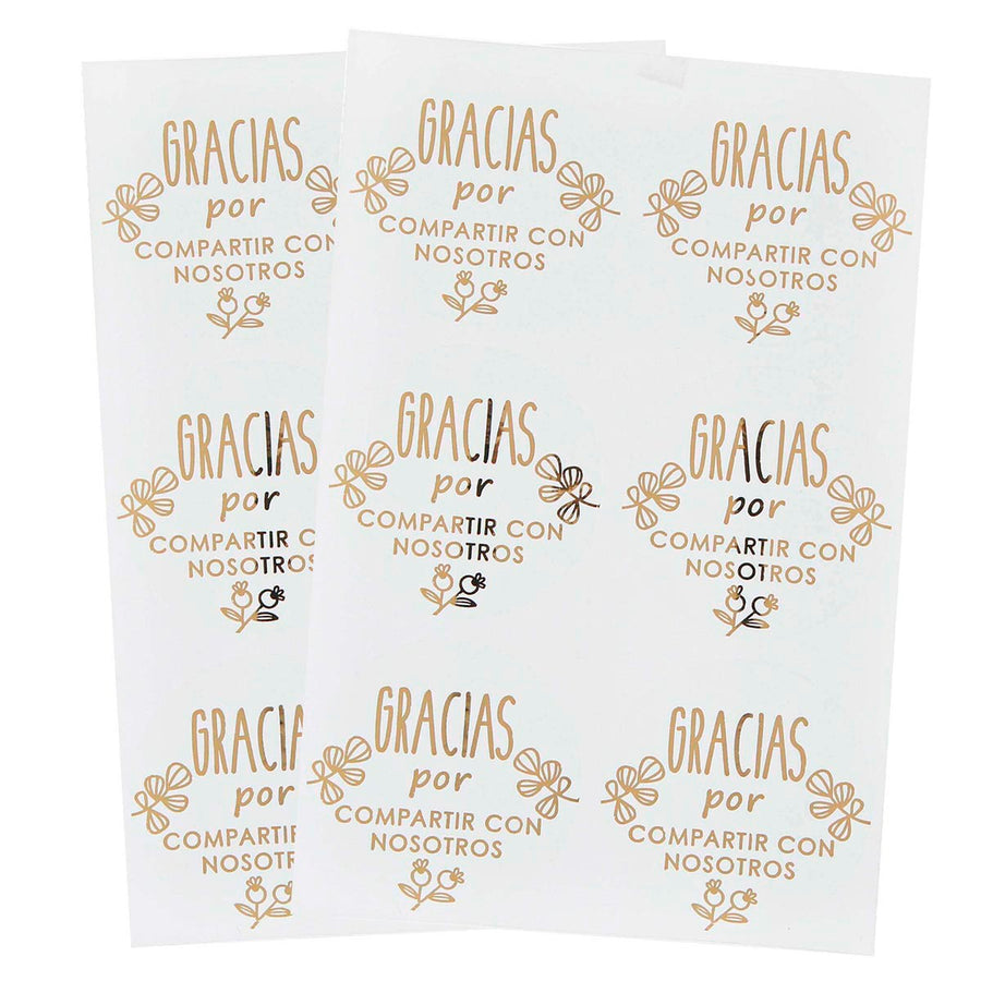 Art.6639 Calcomanía Gracias