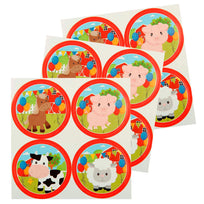 Art.6684 Calcomanía Círculo Granja