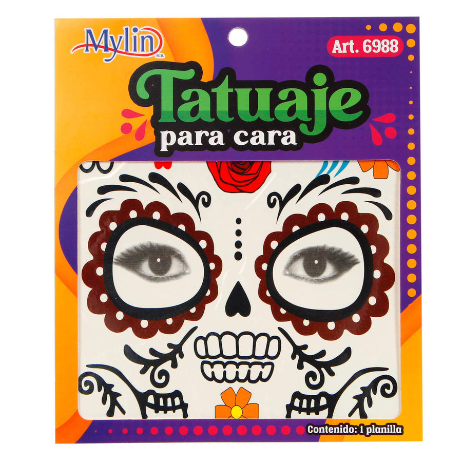 Art.6988 Tatuaje Para Cara