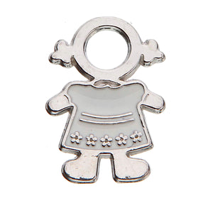 Art.7377 Dije Niña Enamel