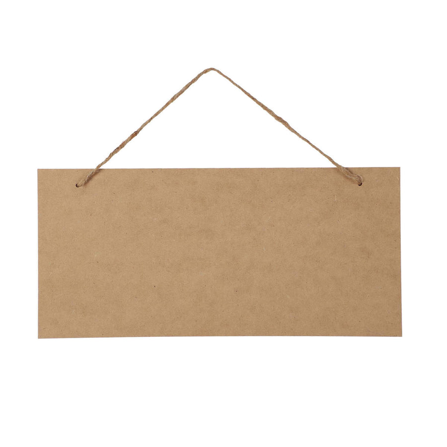 Art.7446 Letrero C/Cordon Ch 14x30cm