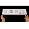 Fantasías Miguel Art.7726 Caja De Cartón/Pvc 3 Divisiones 6x30x10cm 1pz