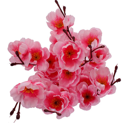 Fantasías Miguel Art.8441 Ramo Fino Flor Durazno x7 58cm 1pz