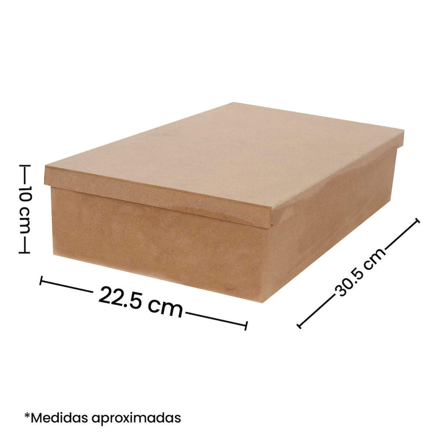Art.8524 Caja Rectangular 10x45.5x25.5cm 1pz