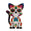 Fantasías Miguel Art.858 Adorno Mascota Calavera 42x28cm 1pz B