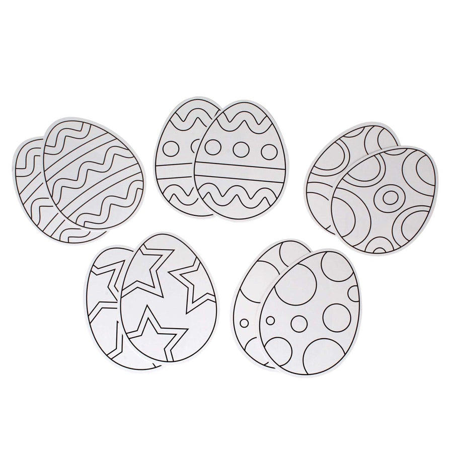 Art.8615 Huevos P/Decorar 12x9cm B/10pz