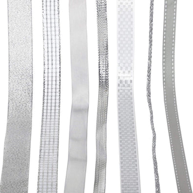 Fantasías Miguel Art.8679 Listón Decorativo Surtido 91cm Cada Tira   (Aprox) 7pz