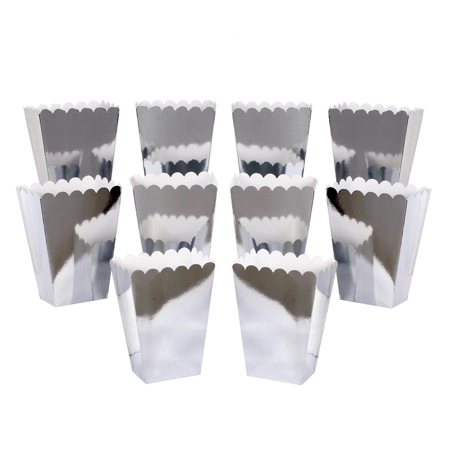 Art.9002 Caja Palomitas Lisa Metalizada