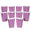 Fantasías Miguel Art.9005 Caja Palomitas Lineas 13x9.5x6.5cm 10pz Morado