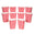 Fantasías Miguel Art.9005 Caja Palomitas Lineas 13x9.5x6.5cm 10pz Rojo