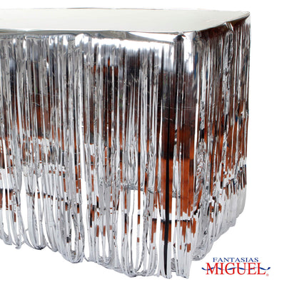 Fantasías Miguel Art.9065 Falda De Mesa Foil 74cmx4m 1pz
