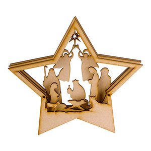 Art.9338 Adorno Estrella Nacimiento