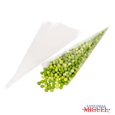 Fantasías Miguel Art.9449 Bolsa Celofán Cónica 30x12cm 50pz