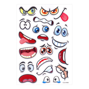 Art.9469 Calcomanía Ojos/Cara