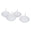Fantasías Miguel Art.9555 Velas Flotantes Caja 3x4.5cm 4pz Blanco