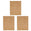 Fantasías Miguel Art.9702 Tabla 9.5x7.5cm 3pz Natural