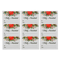 Art.9795 Calcomanía Navideña 6x8.4cm 9pz