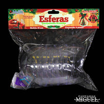 Art.9842 Esfera Transparente Armable 80mm 4pz