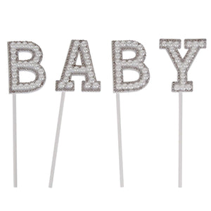 Art.996 Pick Letras Baby 12x4cm 4pz