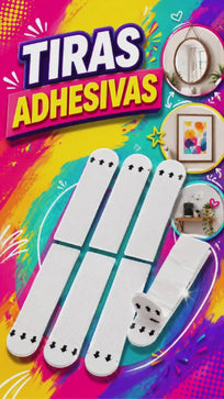 Art.12674 Tiras Adhesivas 16x55mm 8pz