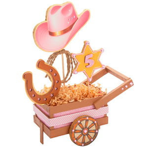Centro De Mesa Con Carreta