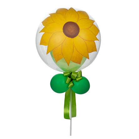 Globo Con Girasol Pintado
