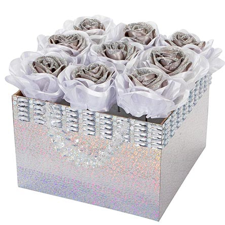 Rosas Eternas Plata