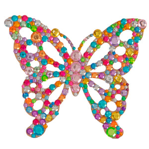 Mariposa Multicolor Con Piedras