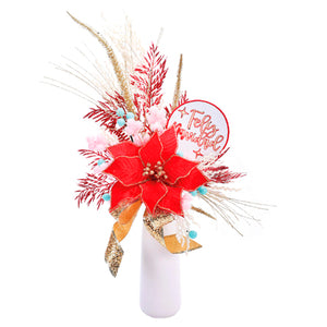 Arreglo Navideño Rojo-Menta
