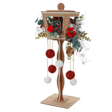 Farol Navideño Rustico