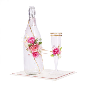 Botella Y Copa Para Xv Años