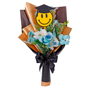 Ramo Graduación Negro-Oro