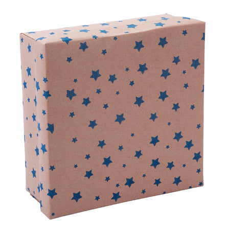 Regalo Navideño Kraft Estrellas
